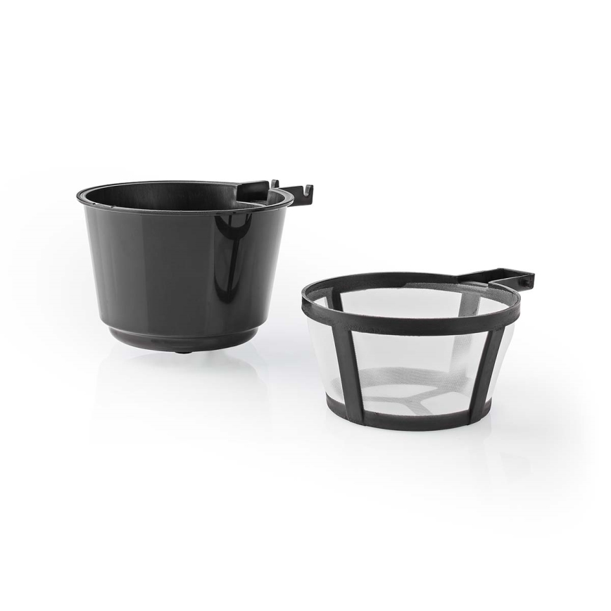 Butler - Machine à café pour une tasse 0,4 l avec minuterie et mug de voyage 750W/230V inox/noir