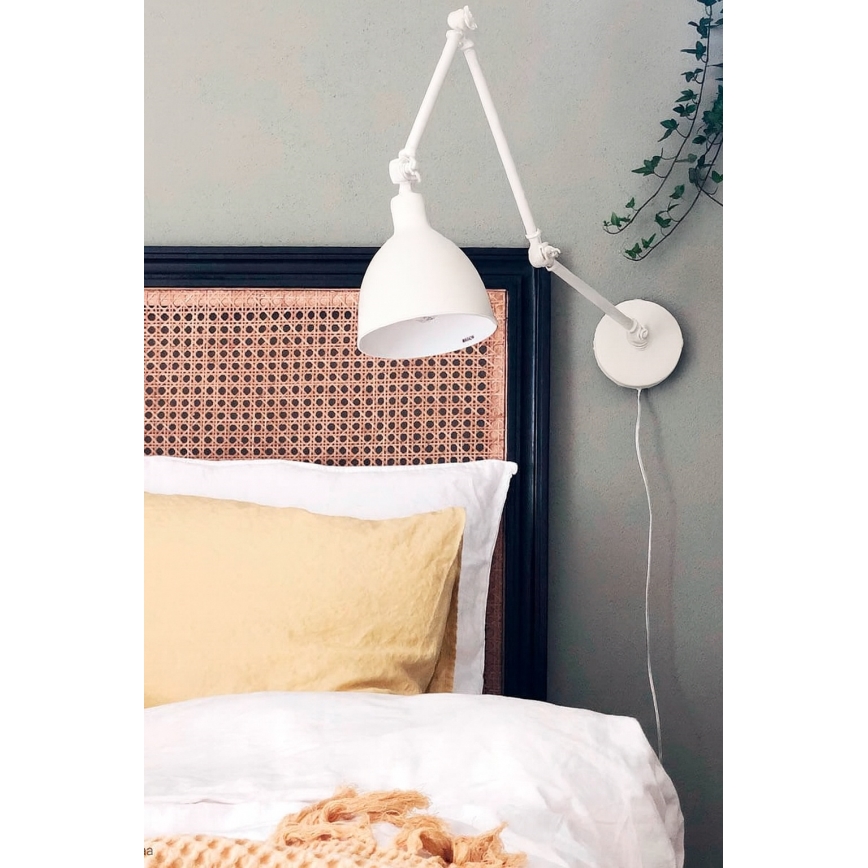 ByRydens - Applique murale à intensité variable BAZAR 1xE27/5W/230V blanc