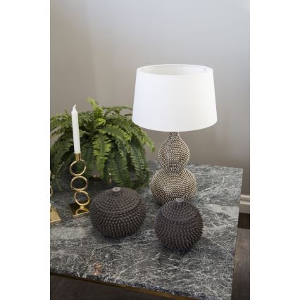 ByRydens - Lampe de table LOFTY 1xE27/5W/230V blanche/argentée