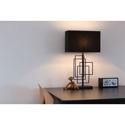 ByRydens - Lampe de table PARAGON 1xE27/5W/230V noire