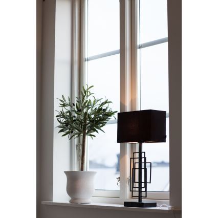 ByRydens - Lampe de table PARAGON 1xE27/5W/230V noire