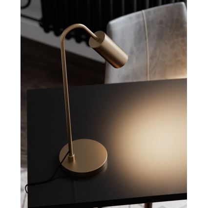 ByRydens - Lampe de table CURVE 1xGU10/7W/230V dorée