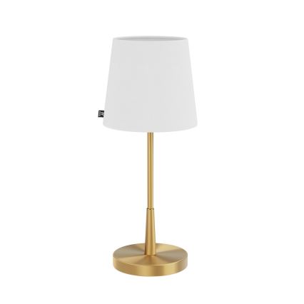 ByRydens - Lampe de table LUMI 1xE27/8W/230V blanc/doré 48,5 cm