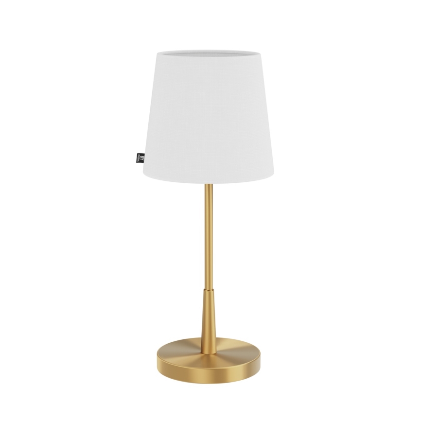 ByRydens - Lampe de table LUMI 1xE27/8W/230V blanc/doré 48,5 cm