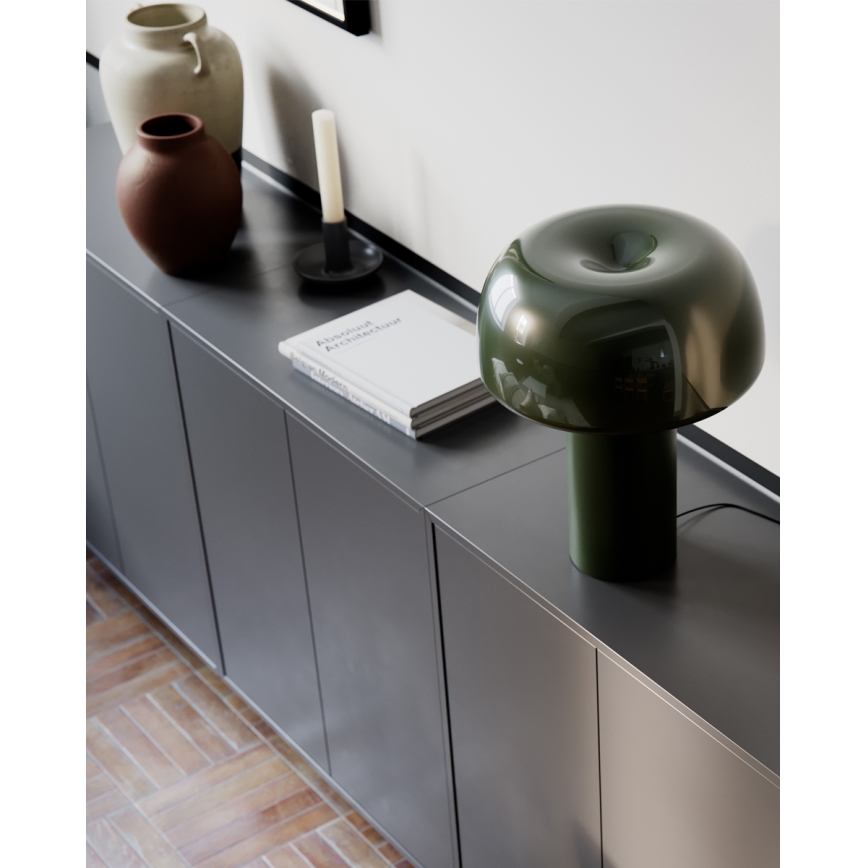 ByRydens - Lampe de table LEAN ON ME 1xE27/8W/230V verte