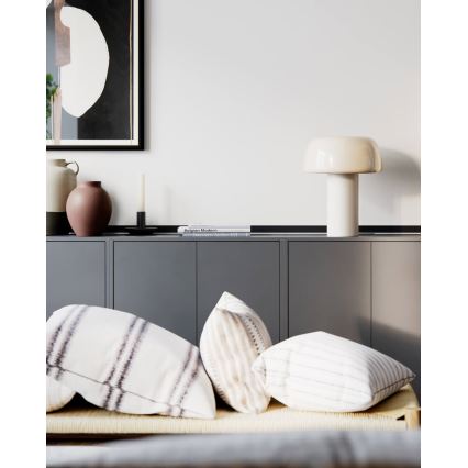 ByRydens - Tafellamp LEAN ON ME 1xE27/8W/230V crèmekleurig