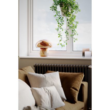 ByRydens - Tafellamp MIRA MUSHROOM 1xE27/8W/230V bruin