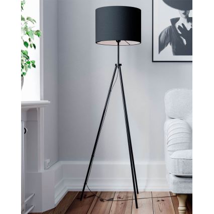 ByRydens - Lampadaire RINA 1xE27/5W/230V noir