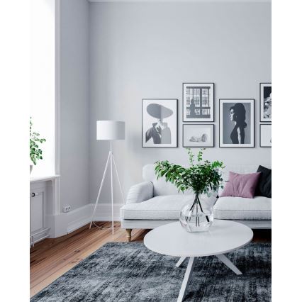 ByRydens - Lampadaire RINA 1xE27/5W/230V blanc
