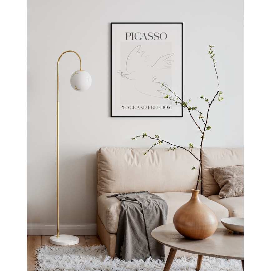 ByRydens - Vloerlamp BELLAGIO 1xE27/8W/230V