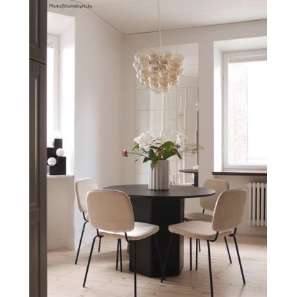 ByRydens - Suspension filaire GROSS 8xG9/4W/230V fumé/marron d. 50 cm