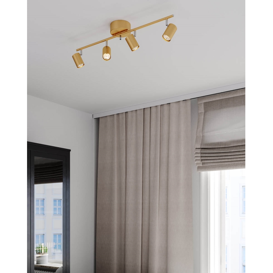 ByRydens - Spot CORRECT 4xGU10/7W/230V goud