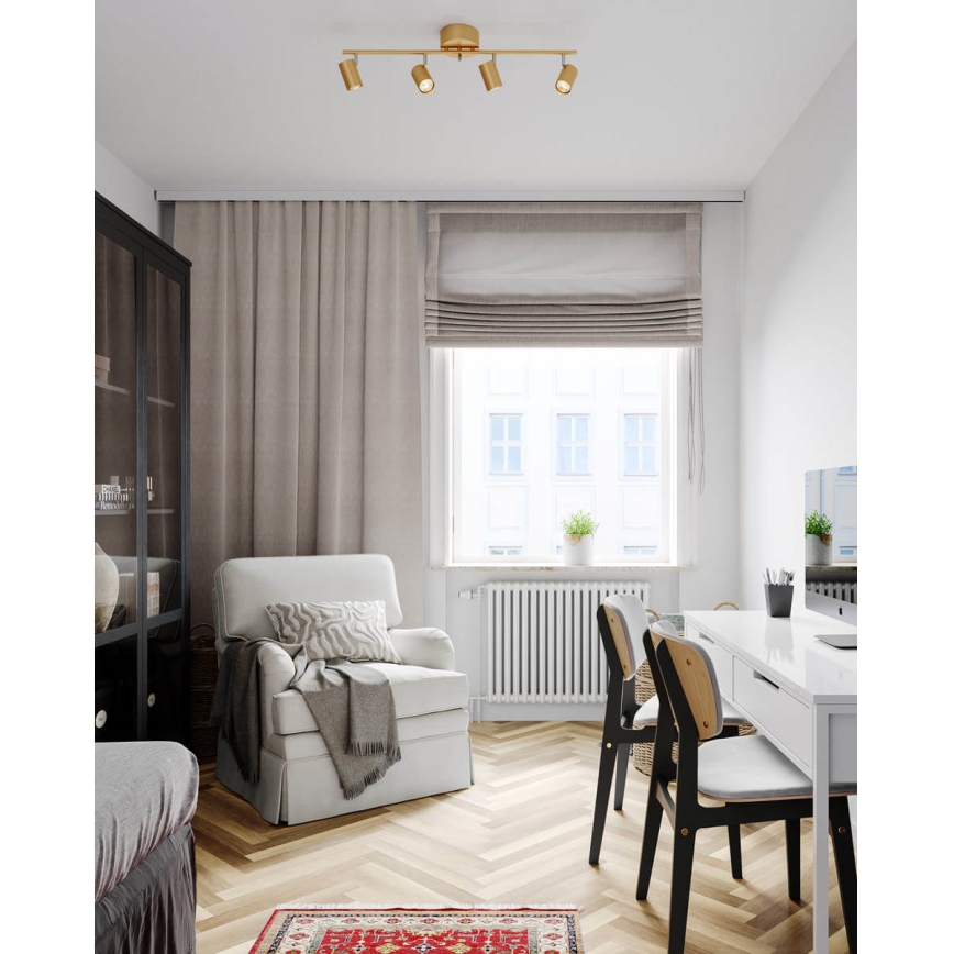 ByRydens - Spot CORRECT 4xGU10/7W/230V goud