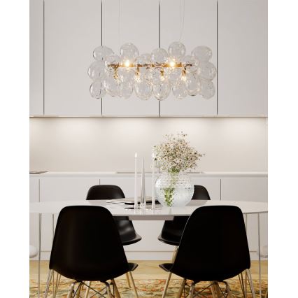 ByRydens - Hanglamp aan kabel GROSS BAR 8xG9/8W/230V helder