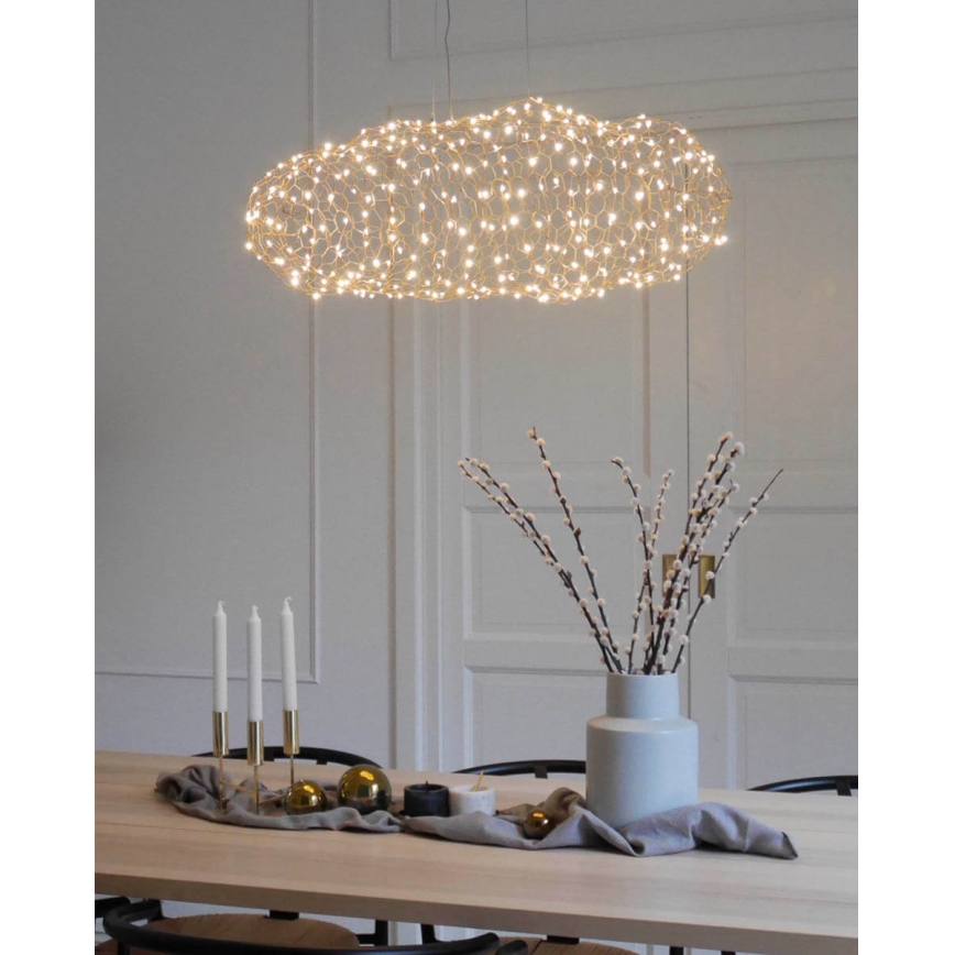 ByRydens - LED Hanglamp aan een koord HAYDEN LED/15W/230V goud