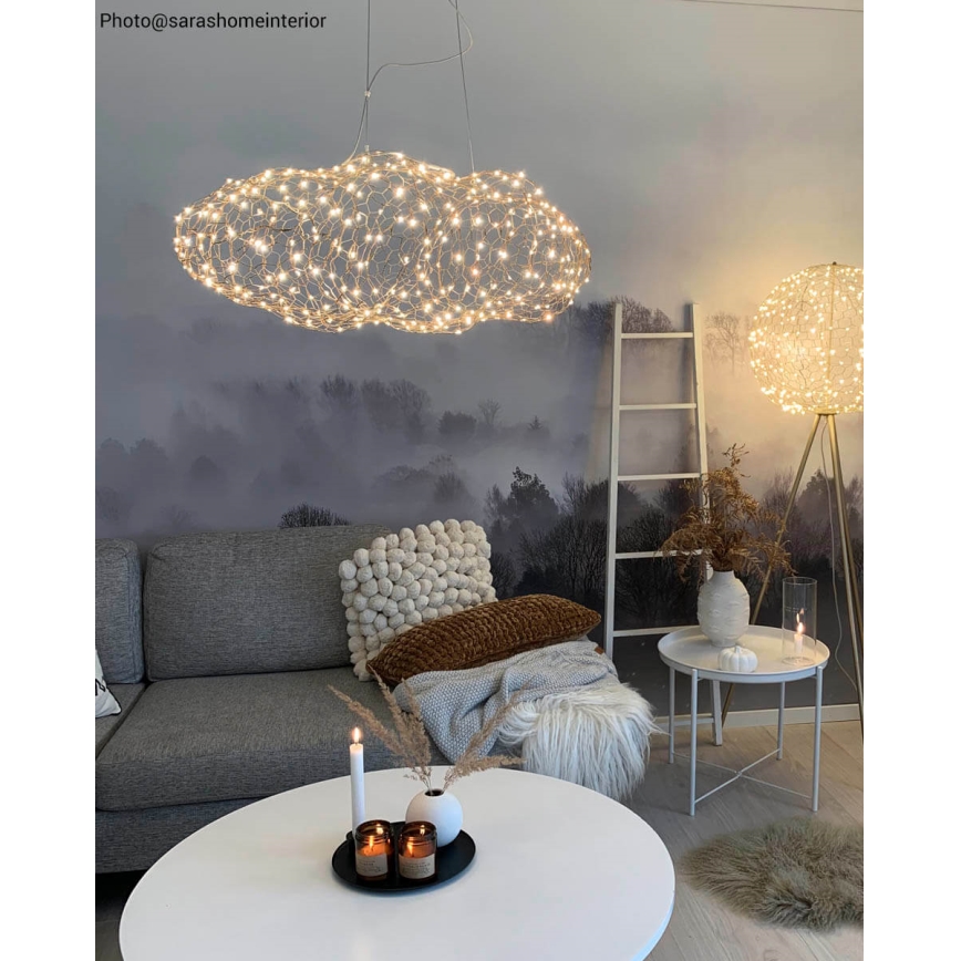 ByRydens - Suspension filaire HAYDEN LED/15W/230V doré