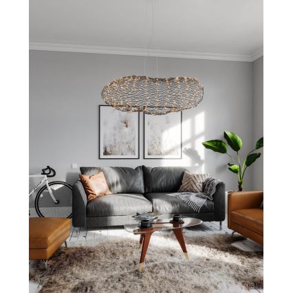 ByRydens - LED Hanglamp aan een koord HAYDEN LED/20W/230V zwart