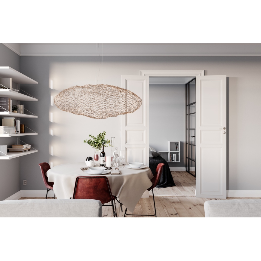 ByRydens - LED Hanglamp aan een koord HAYDEN LED/20W/230V goud