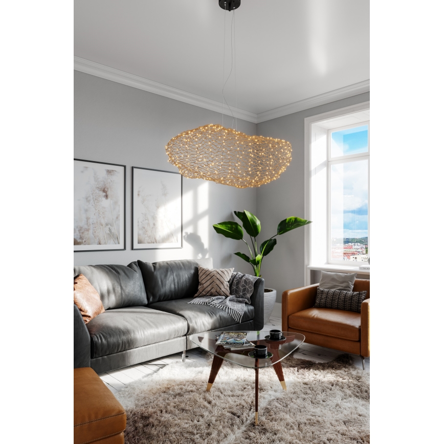 ByRydens - LED Hanglamp aan een koord HAYDEN LED/20W/230V goud