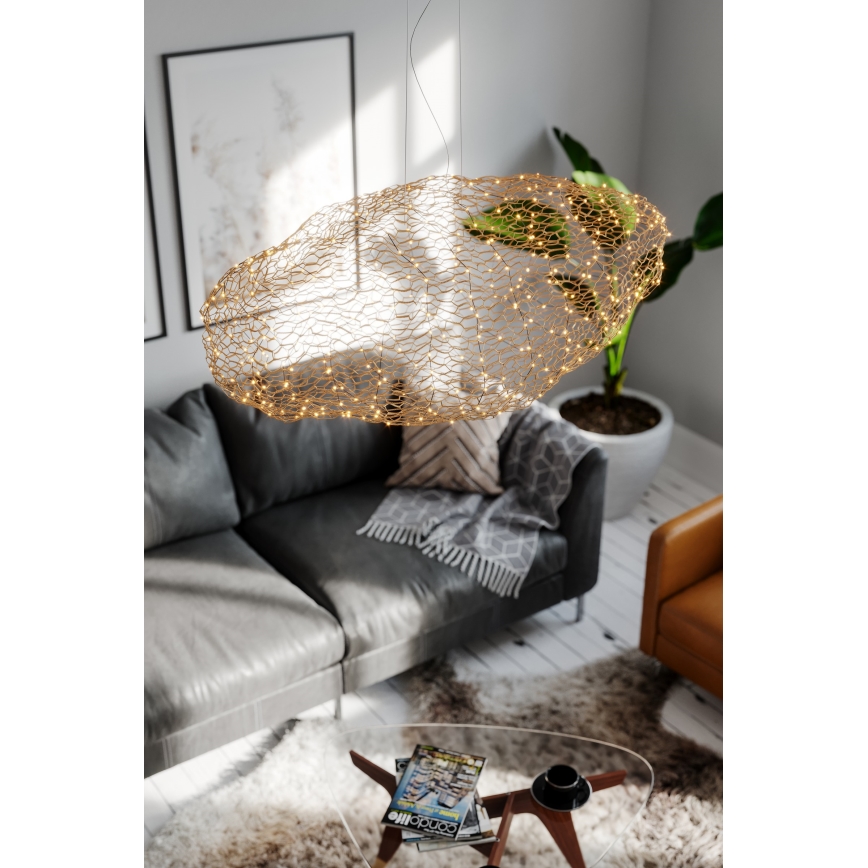 ByRydens - LED Hanglamp aan een koord HAYDEN LED/20W/230V goud