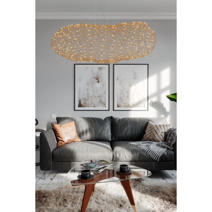 ByRydens - LED Hanglamp aan een koord HAYDEN LED/20W/230V goud