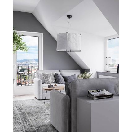 ByRydens - Pendellamp aan kabel SOFTY 1xE27/5W/230V