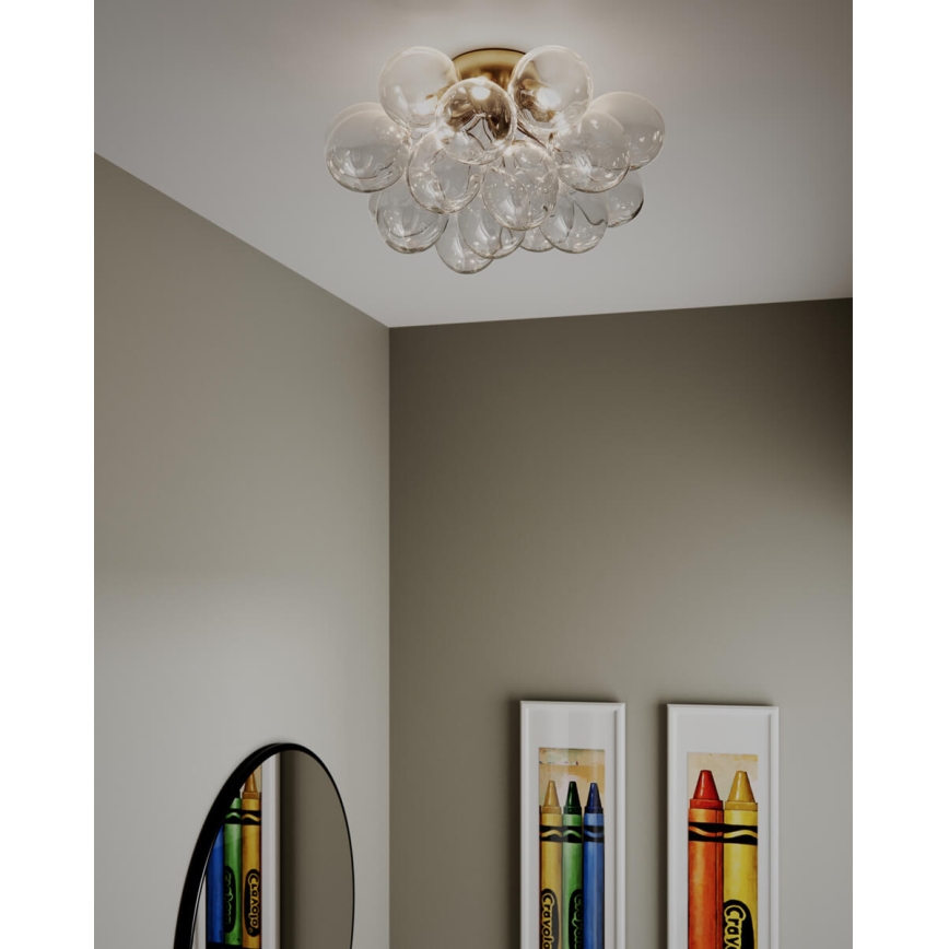 ByRydens - Plafondlamp GROSS 6xG9/5W/230V helder Ø 50 cm