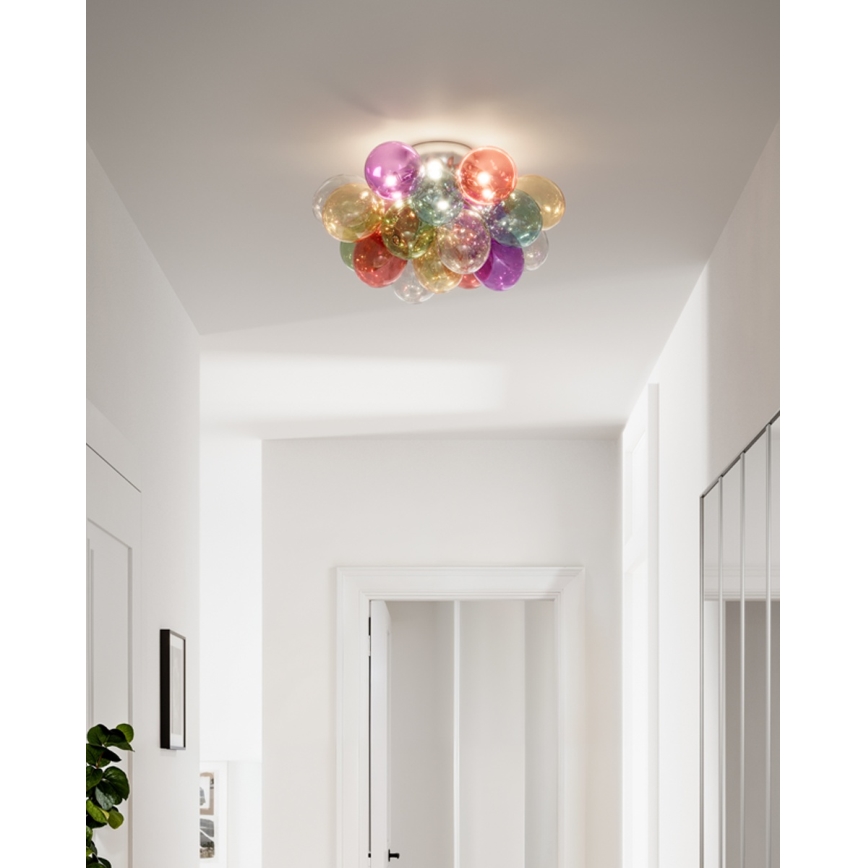 ByRydens - Plafonnier GROSS 6xG9/5W/230V multicolore Ø 50 cm