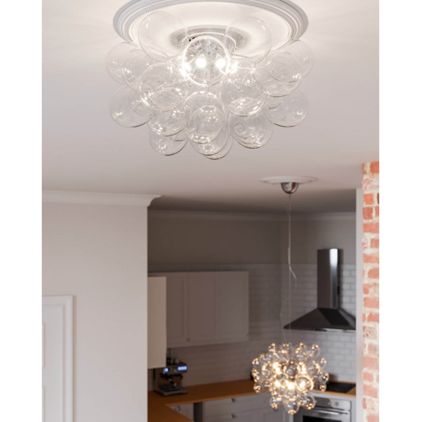ByRydens - Plafonnier GROSS 6xG9/5W/230V transparent d. 50 cm