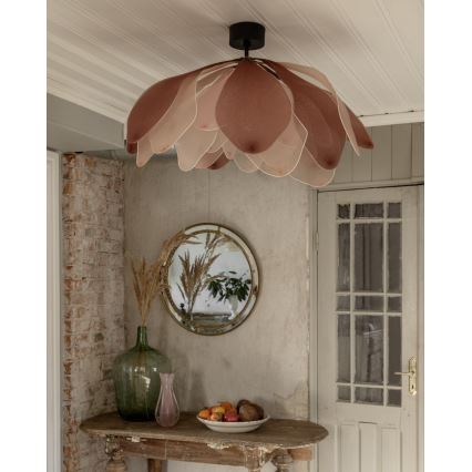 ByRydens - Plafonnier affleurant LOU LOU 1xE27/8W/230V rose