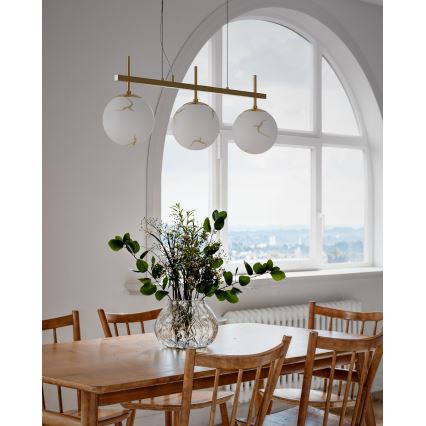 ByRydens - BELLAGIO hanglamp aan kabel 3xE27/8W/230V