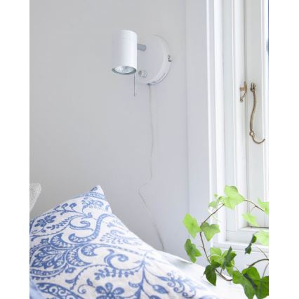 ByRydens - Spot mural à intensité variable CORRECT 1xGU10/7W/230V blanc