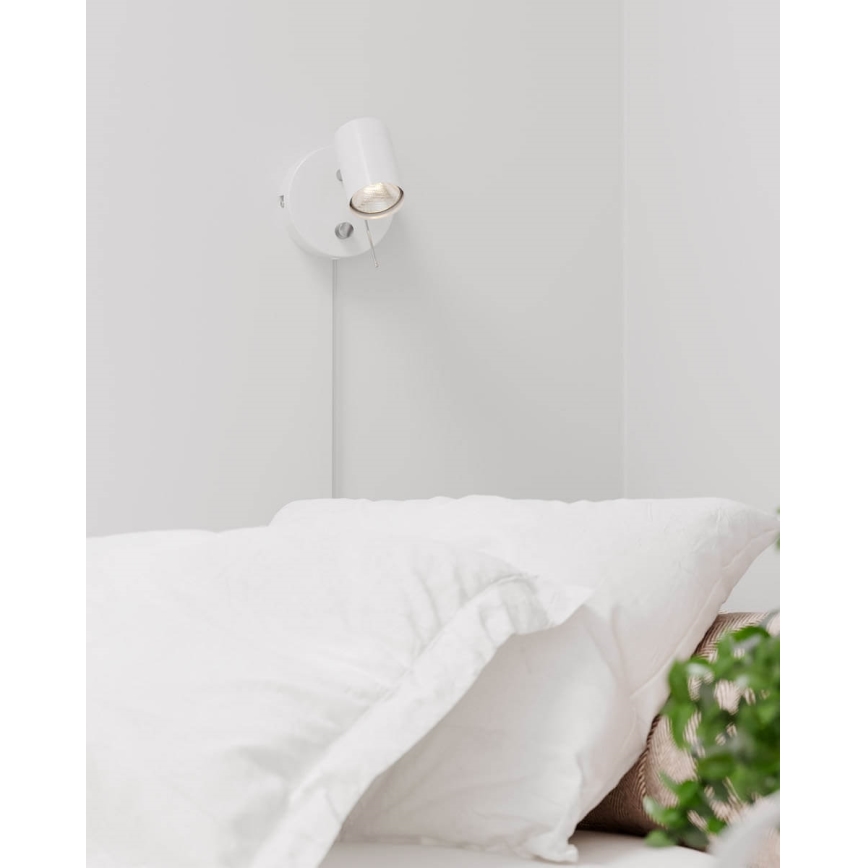 ByRydens - Spot mural à intensité variable CORRECT 1xGU10/7W/230V blanc