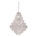 ByRydens - Hanglamp aan een ketting MONARQUE GRANDE 11xE14/5W/230V doorzichtig diameter 58 cm