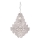 ByRydens - Hanglamp aan een ketting MONARQUE GRANDE 11xE14/5W/230V doorzichtig diameter 58 cm
