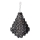 ByRydens - Hanglamp aan een ketting MONARQUE GRANDE 11xE14/5W/230V zwart diameter 58 cm