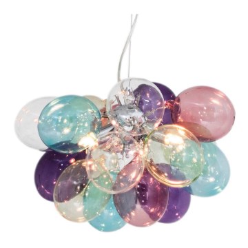 ByRydens - Hanglamp aan een koord GROSS 3xG9/5W/230V kleurrijk diameter 30 cm