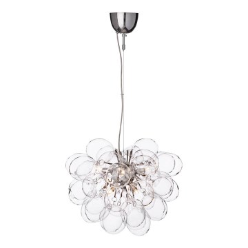 ByRydens - Hanglamp aan een koord GROSS 8xG9/4W/230V doorzichtig diameter 50 cm