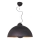ByRydens - Hanglamp met kabel CAPTAIN 1xE27/7W/230V zwart