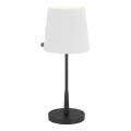 ByRydens - Lampe de table LUMI 1xE27/8W/230V blanche/noire 48,5 cm