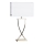 ByRydens - Lampe de table OMEGA 1xE27/5W/230V blanche/laiton