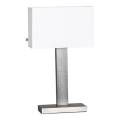 ByRydens - Lampe de table PRIME 1xE27/5W/230V blanche/chrome mat