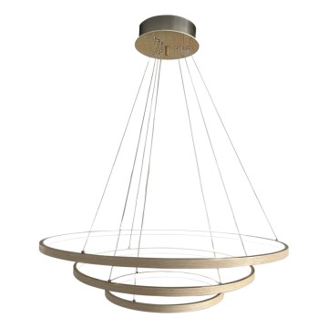 ByRydens - LED hanglamp aan kabel TRIONE LED/45W/230V beige Ø 80 cm