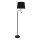 ByRydens - LED vloerlamp ORLANDO 1xE27/5W/230V + ingebouwde LED 3W, zwart Ø 36 cm