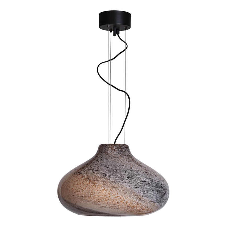 ByRydens - Pendellamp aan snoer MIRA 1xE27/5W/230V bruin