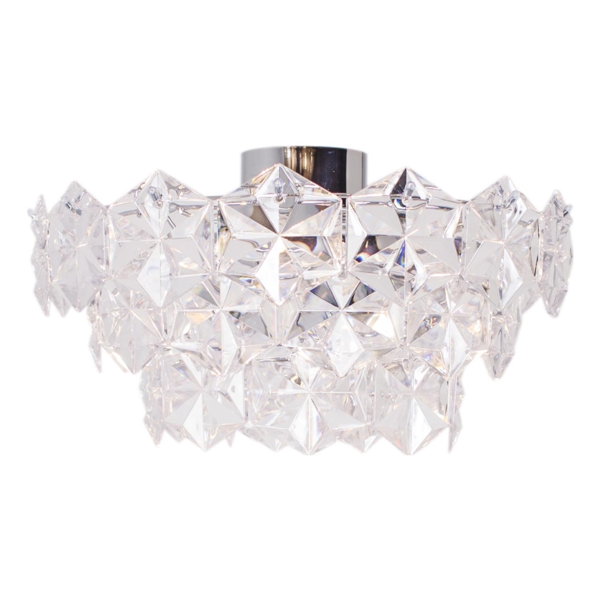 ByRydens - Plafondlamp MONARQUE 3xE27/5W/230V doorzichtig diameter 51 cm