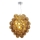 ByRydens - Suspension filaire DELUXE 4xE14/5W/230V fumé/marron d. 64 cm