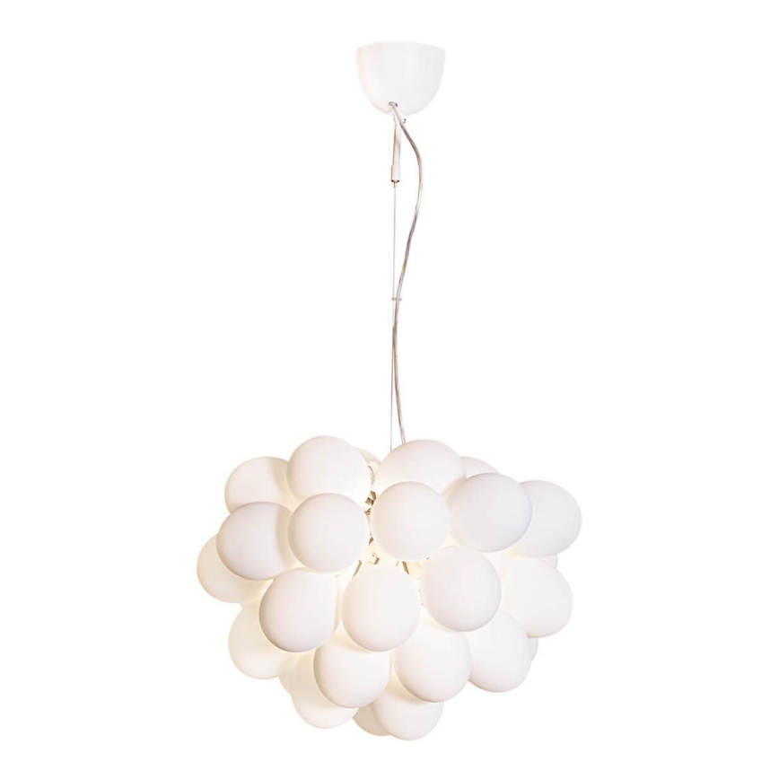 ByRydens - Suspension filaire GROSS 8xG9/4W/230V blanc d. 50 cm