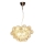 ByRydens - Suspension filaire GROSS 8xG9/4W/230V fumé/marron d. 50 cm