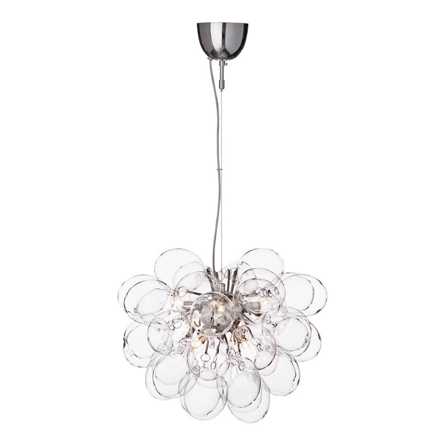 ByRydens - Suspension filaire GROSS 8xG9/4W/230V transparent d. 50 cm